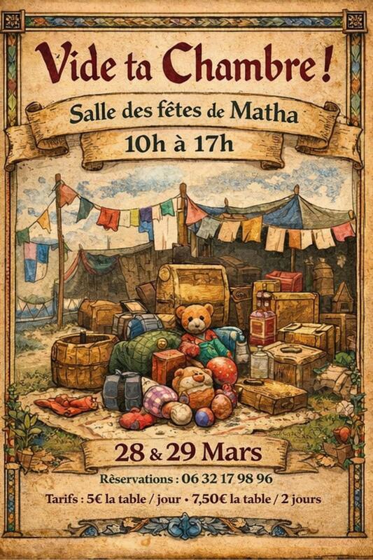 Vide ta chambre