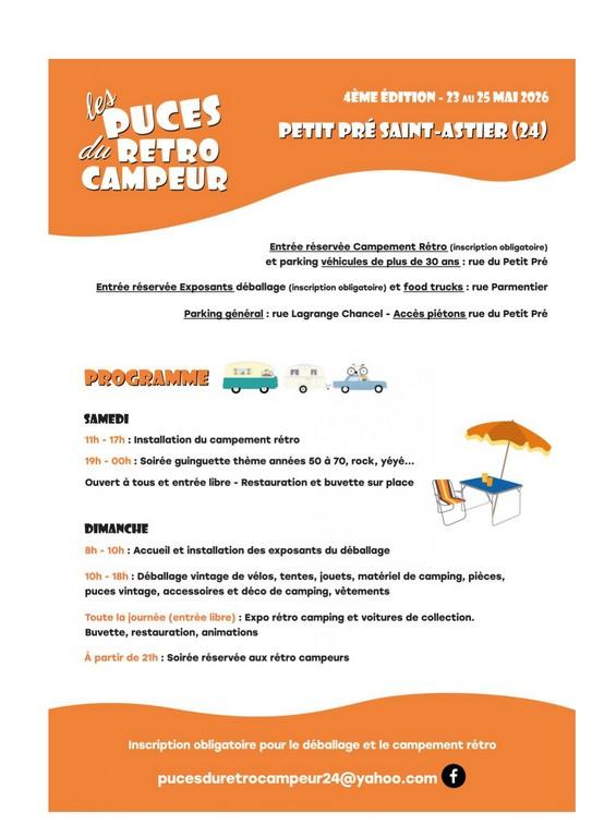 Les Puces du Rétro Campeur : 4ème édition