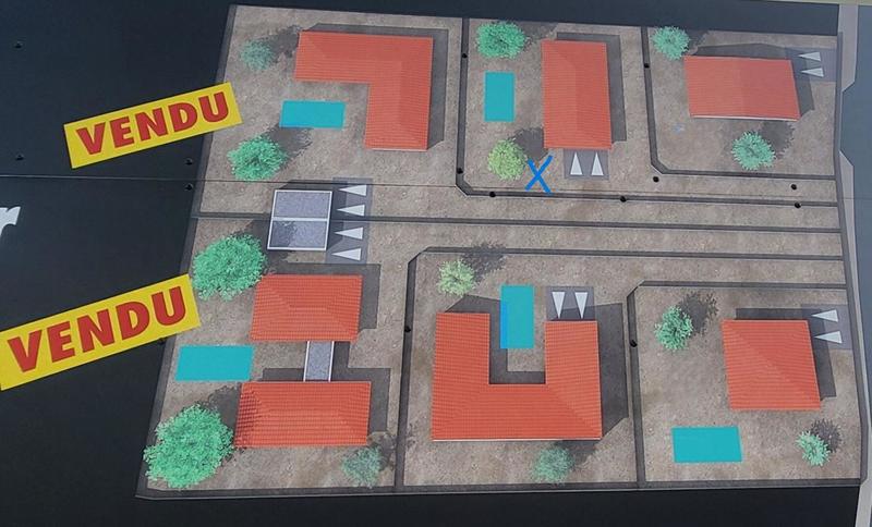 Terrain constructible - 850 m²