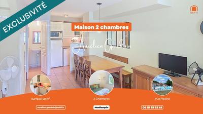 Maison - 40 m² - 3 pièces