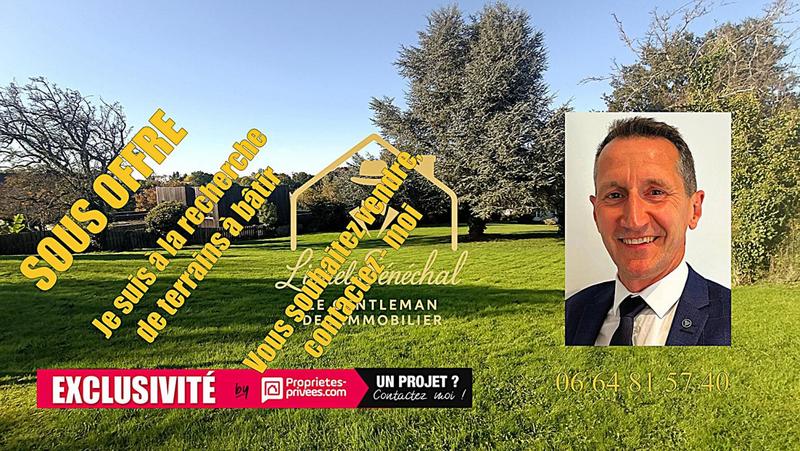 Terrain constructible - 1 525 m²