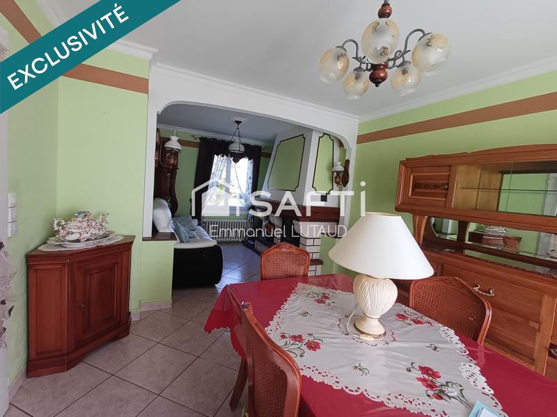 Maison - 92 m² - 7 pièces