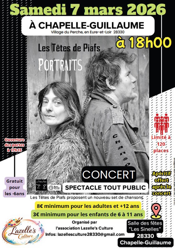 Concert - les Têtes de Piafs
