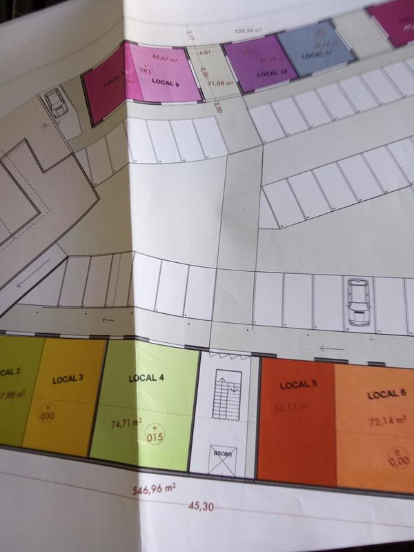 Terrain commercial - 547 m²