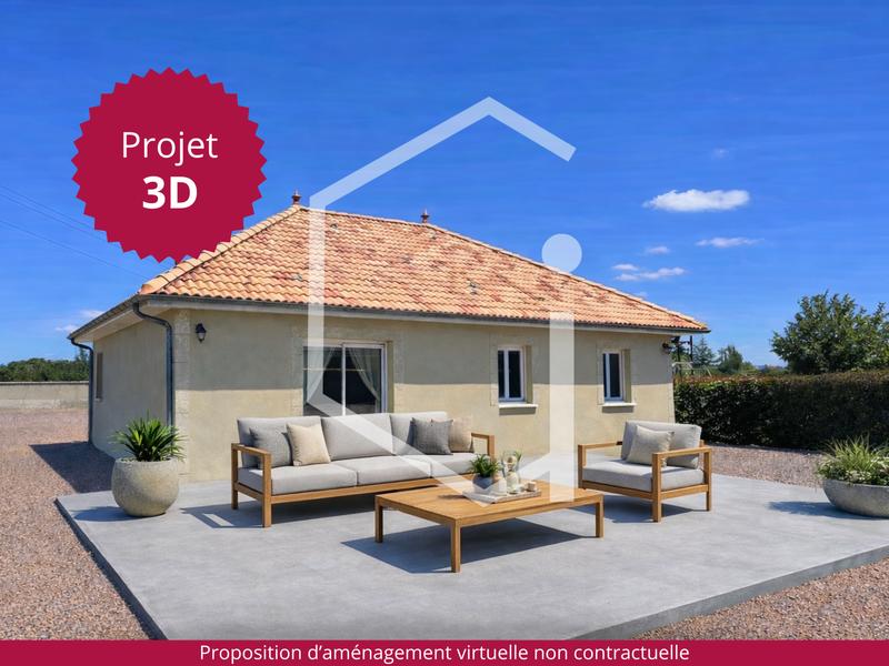 Maison - 105 m² - 4 pièces