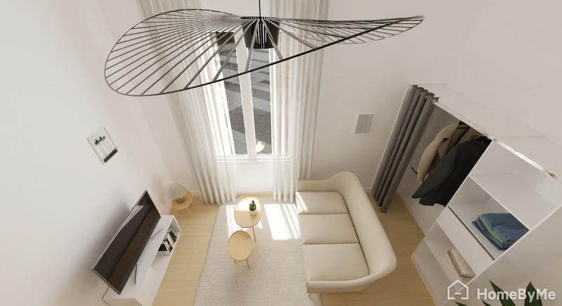 Appartement ancien - 18 m² - 1 pièce