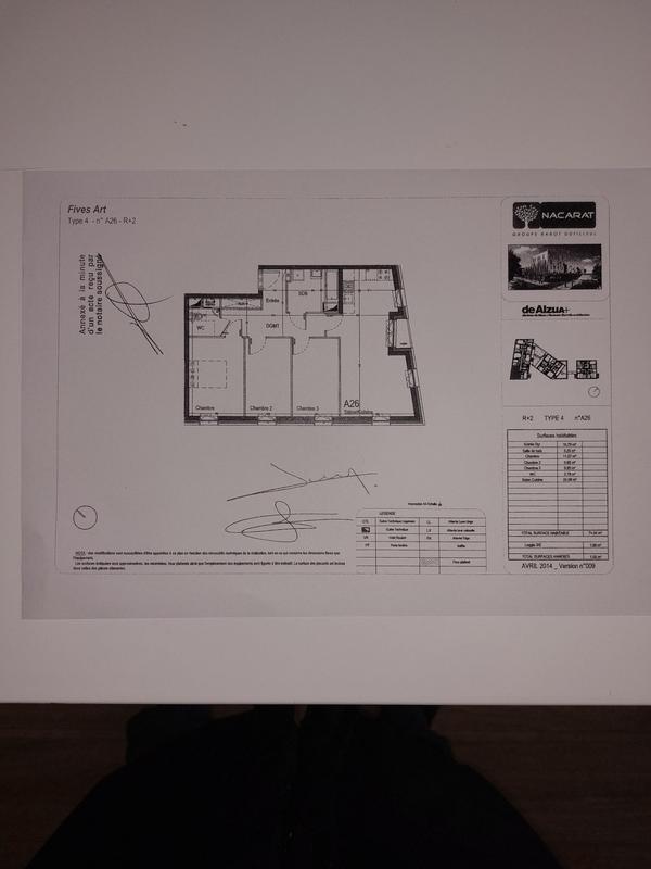 Appartement - 74 m² - 4 pièces