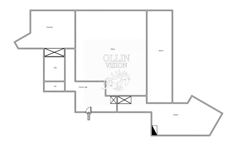 Appartement - 64 m² - 3 pièces