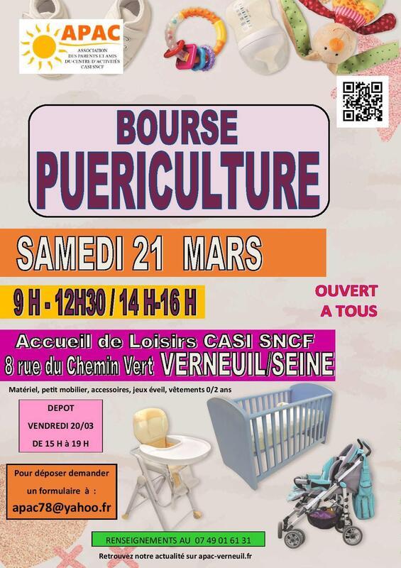 Bourse puériculture et vêtements enfants