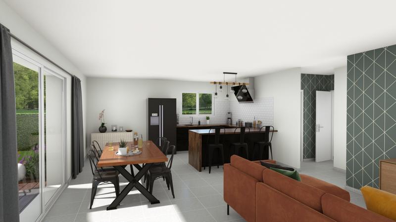 Maison - 90 m² - 4 pièces