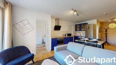 Chambre - 12 m² - 1 pièce