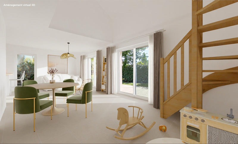 Maison - 110 m² - 4 pièces