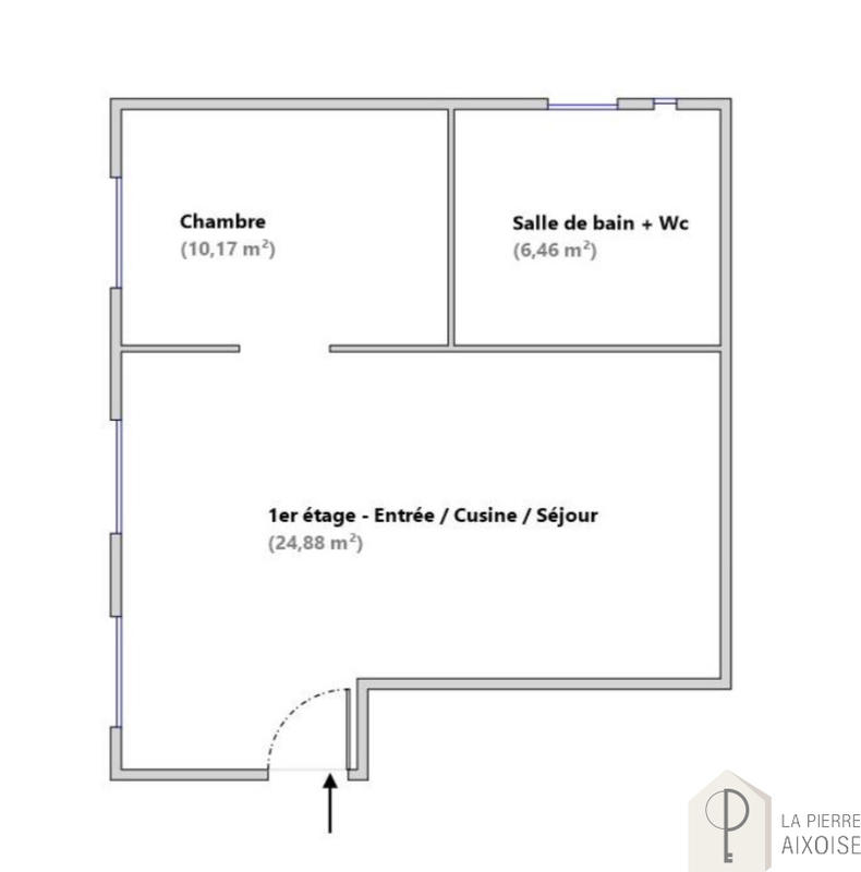 Appartement - 42 m² - 2 pièces