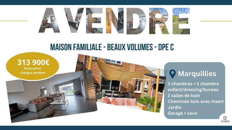 Maison - 98 m² - 4 pièces