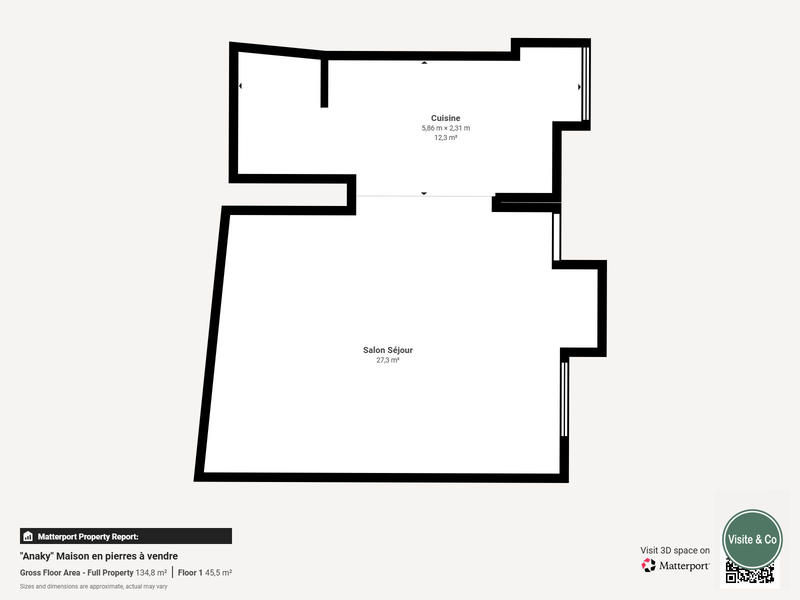 Maison ancienne - 86 m² - 5 pièces