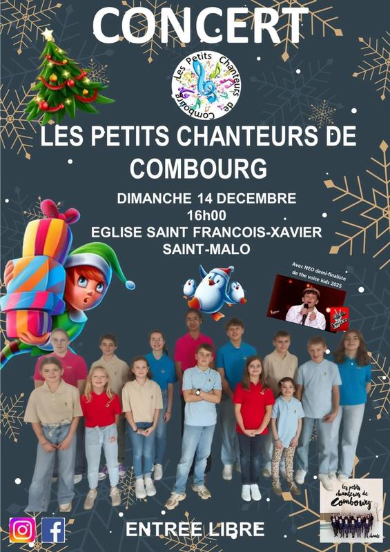 Concert Petits Chnateurs de Combourg
