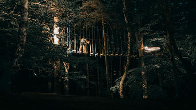 Soirées Accrobranche Nocturnes - Etang de la Vallée