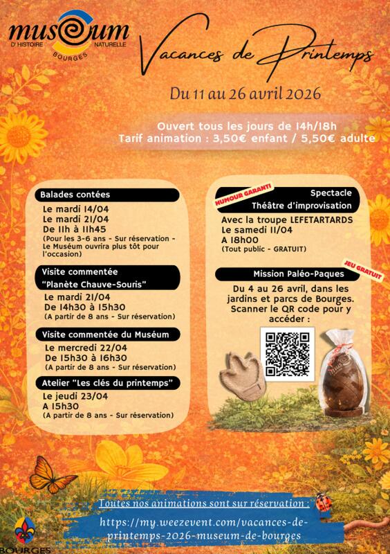 Balade Contée au Muséum d'Histoire Naturelle