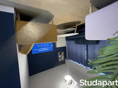 Chambre - 15 m² - 1 pièce