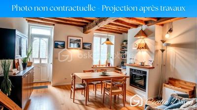 Fermette - 75 m² - 3 pièces