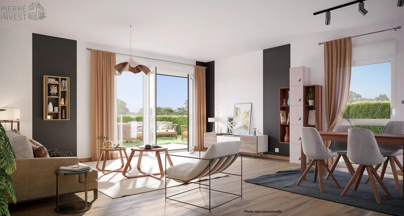 Appartement - 64 m² - 3 pièces