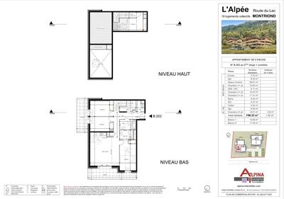 Appartement - 106 m² - 5 pièces