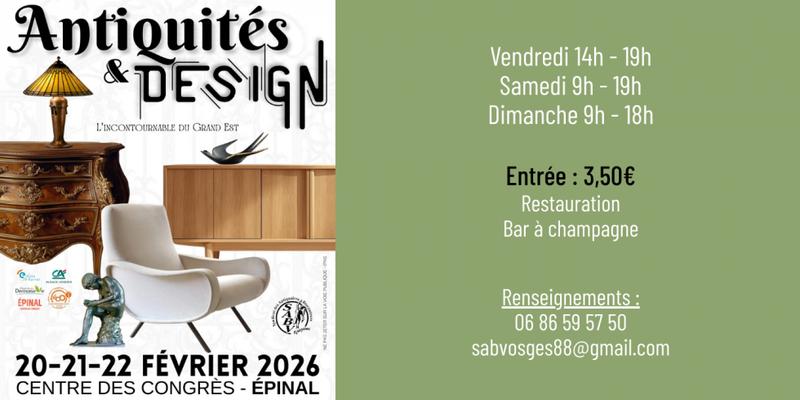 Salon des antiquités et du design