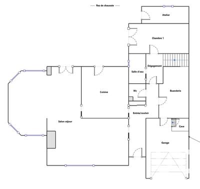 Maison - 128 m² - 7 pièces