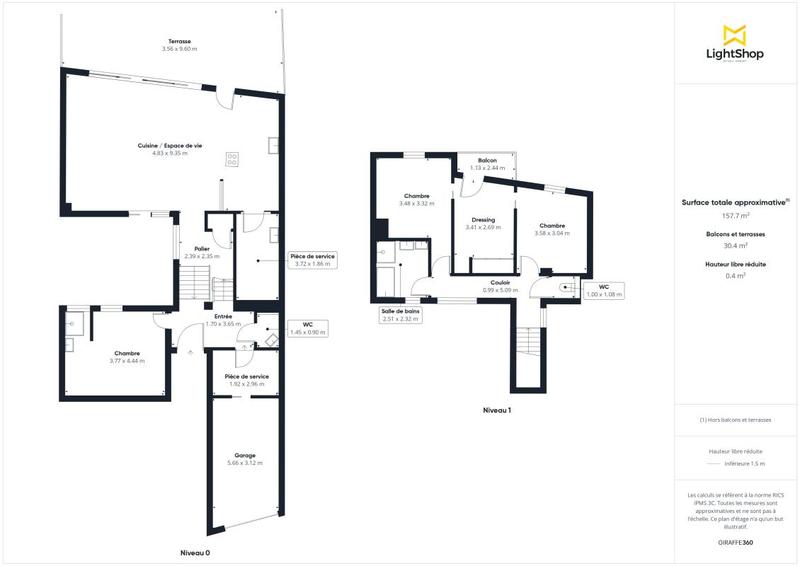Maison - 132 m² - 5 pièces