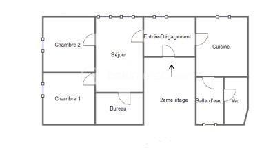 Immeuble - 255 m² - 20 pièces