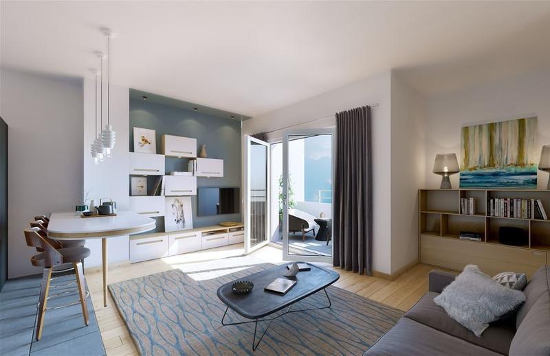 Appartement - 45 m² - 2 pièces