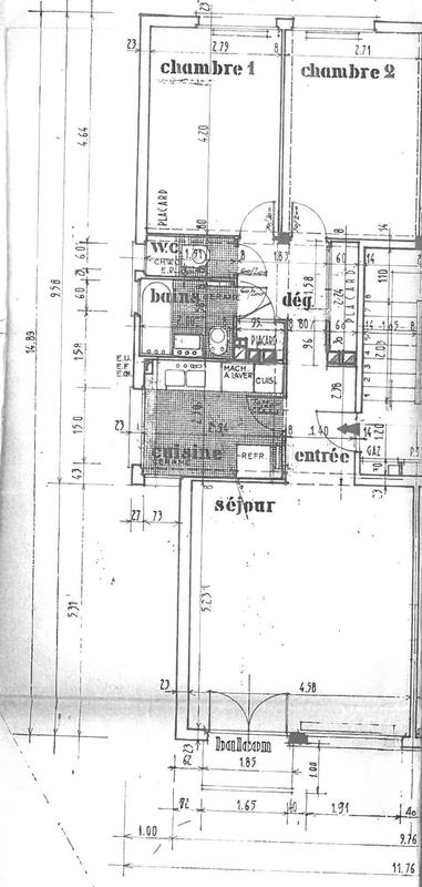 Appartement - 67 m² - 3 pièces