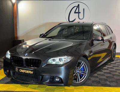 Bmw Série 5 (F11) Lci Touring 525d Pack m 218ch Caméra de recul, Sièges chauffants, Gps Navigation Professional