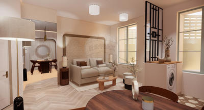 Appartement - 54 m² - 2 pièces