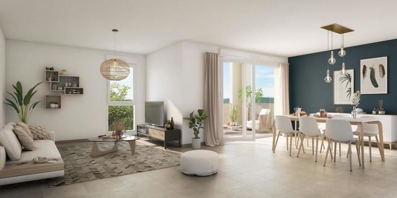 Appartement - 90 m² - 4 pièces