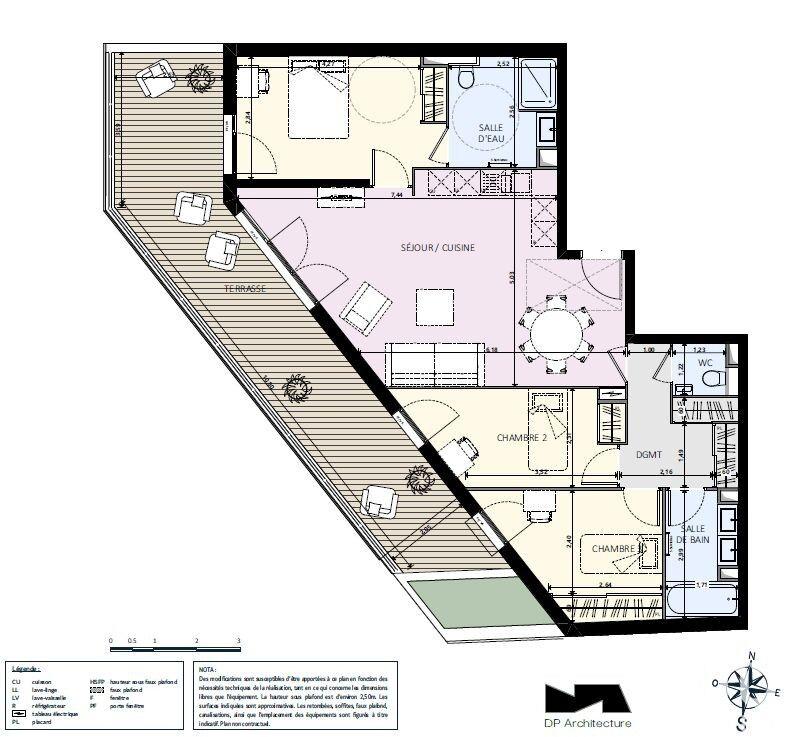 Appartement - 86 m² - 4 pièces