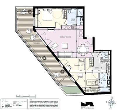 Appartement - 86 m² - 4 pièces