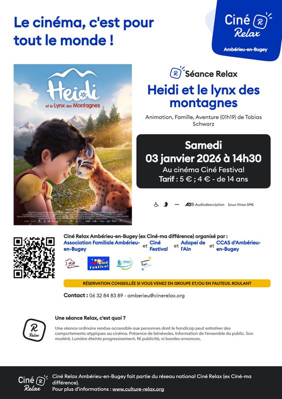 séance cinéma avec Ciné Relax