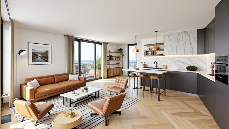 Appartement - 40 à 134 m² - 2 à 5 pièces