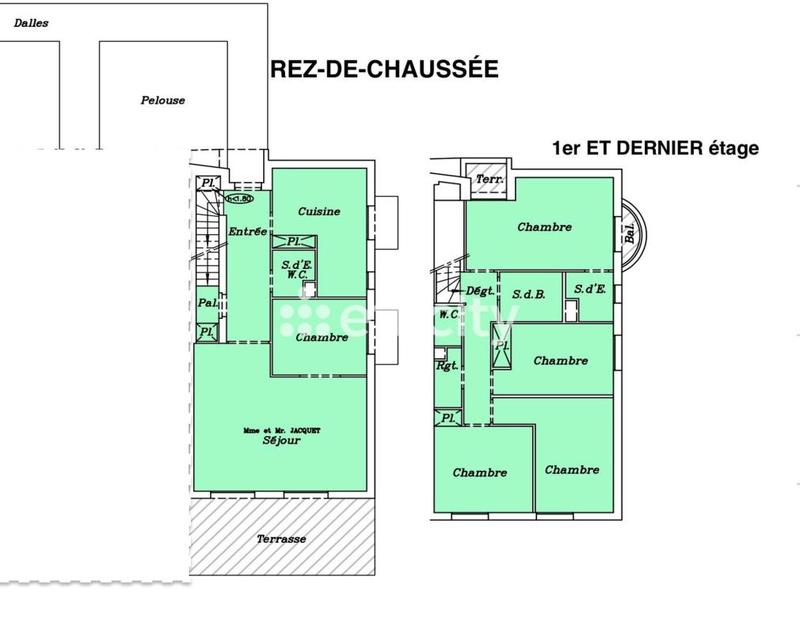 Appartement - 130 m² - 6 pièces