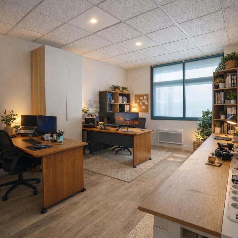 Bureau - 91 m²