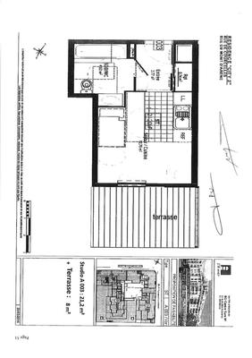 Appartement - 21 m² - 1 pièce