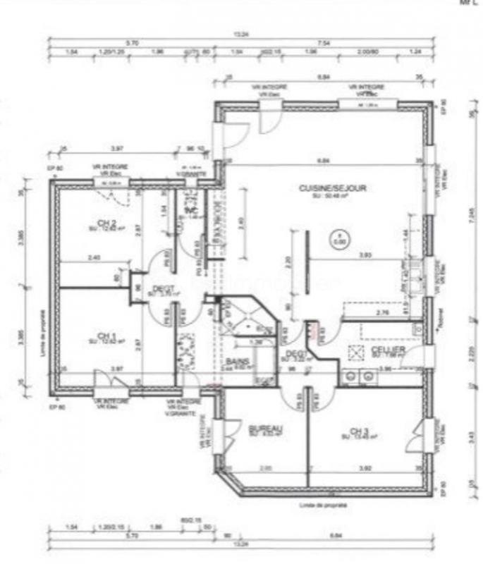 Maison - 130 m² - 5 pièces