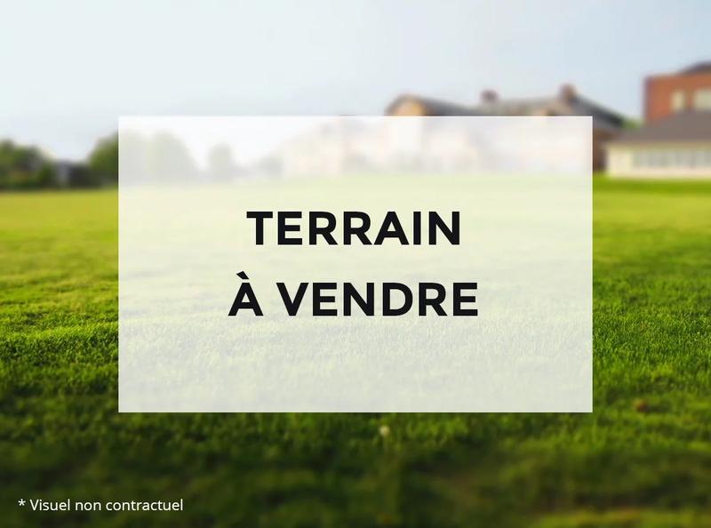 Terrain constructible - 840 m²