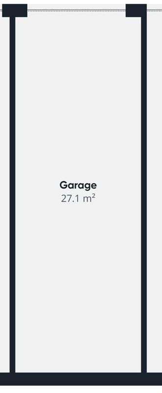 Garage - 27 m²