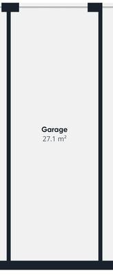 Garage - 27 m²