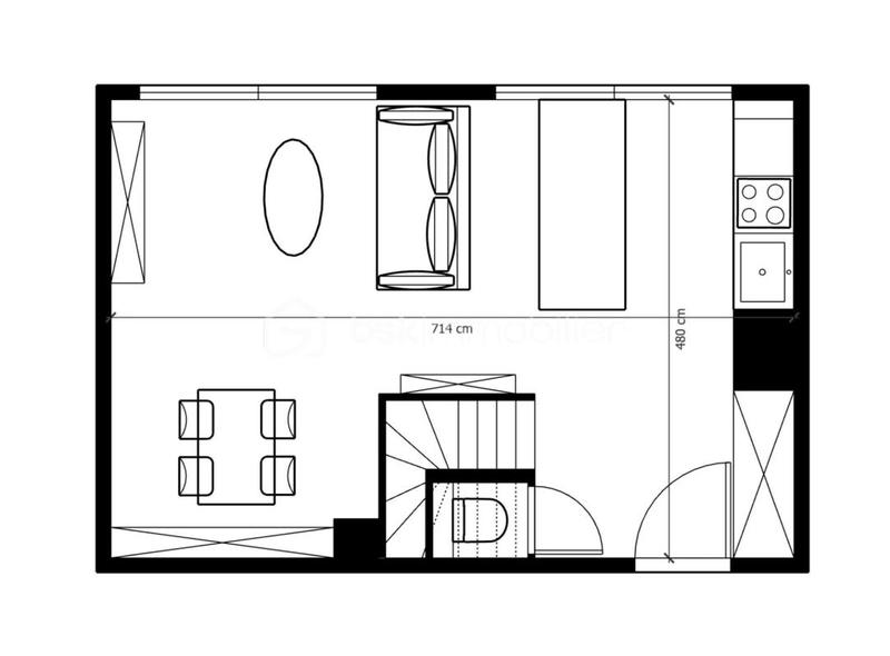 Duplex - 68 m² - 4 pièces