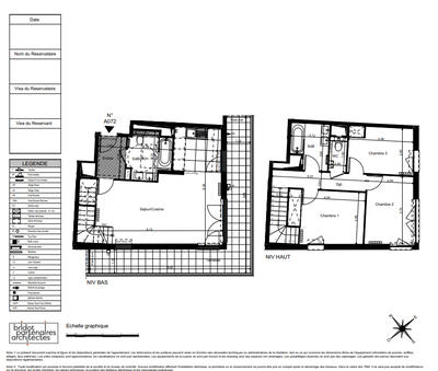 Appartement - 86 m² - 4 pièces