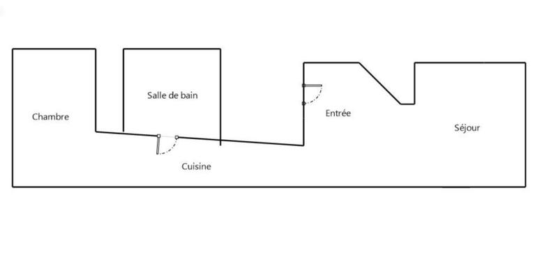 Appartement - 37 m² - 2 pièces
