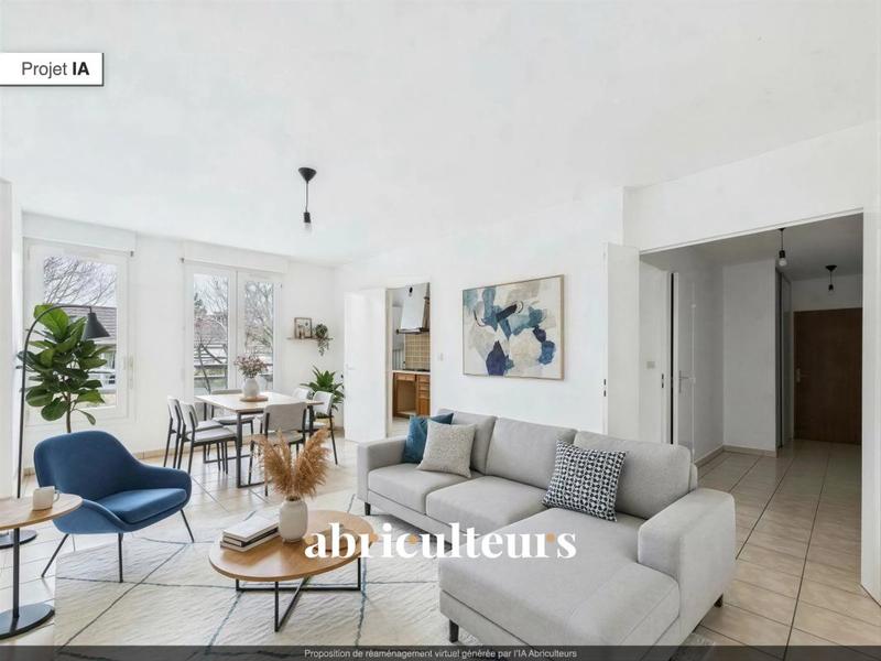 Appartement ancien - 69 m² - 3 pièces